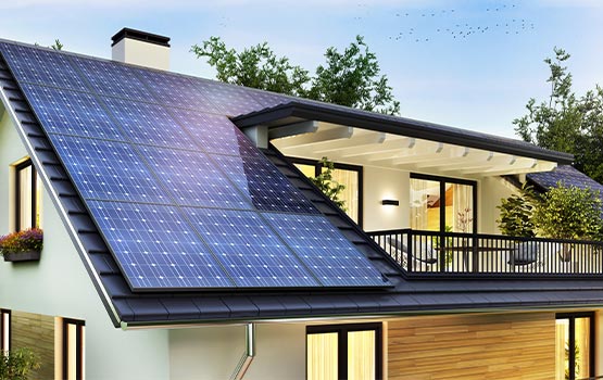 Solar energy and smart home